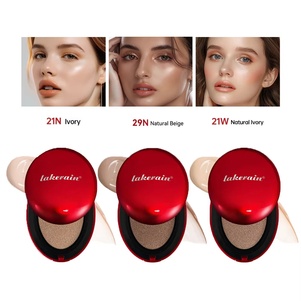 TIRTIR Cushion Foundation Sunscreen Waterproof Long-Lasting Brighten Foundation Cream Women Base Makeup Face Korean Cosmetics